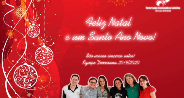 Feliz Natal e Ano Novo*  Grupo de Oração Universitário UniFIEO